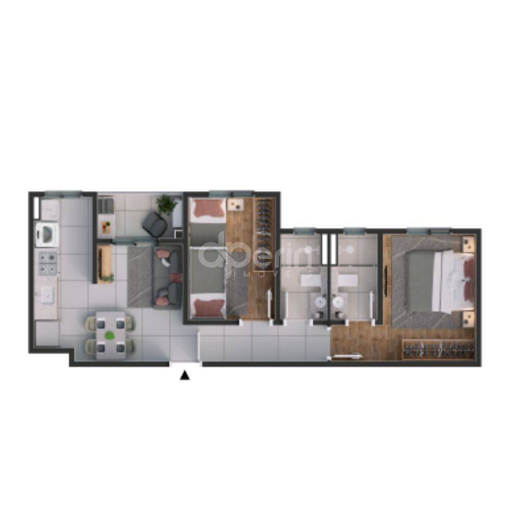 Apartamento, 2 quartos - Foto 14
