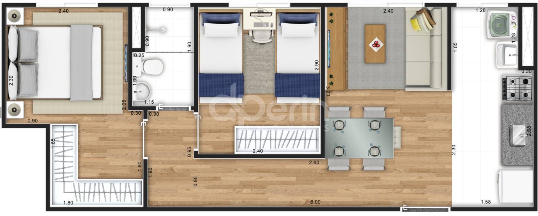 Apartamento, 2 quartos - Foto 30