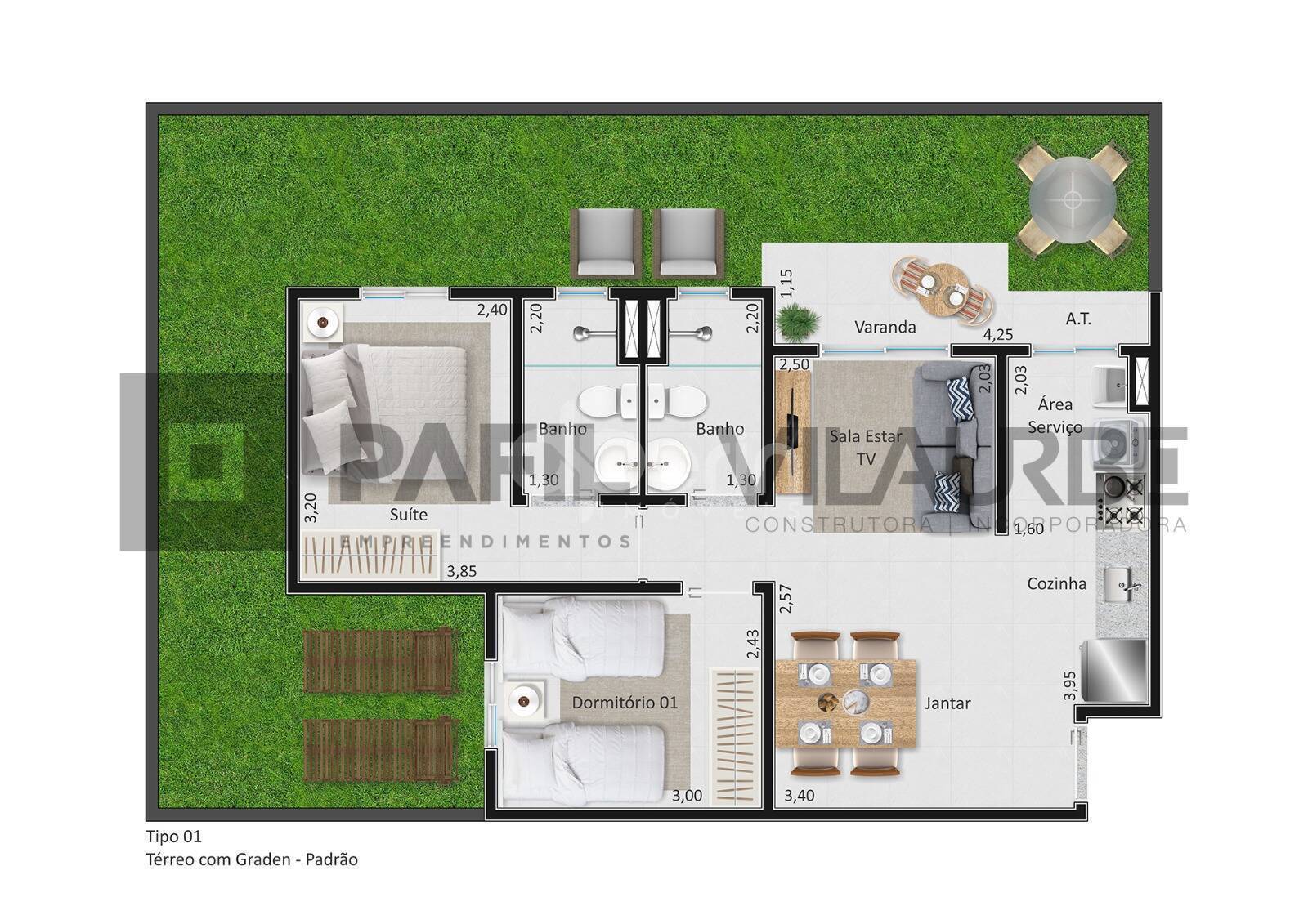 Apartamento, 2 quartos - Foto 17