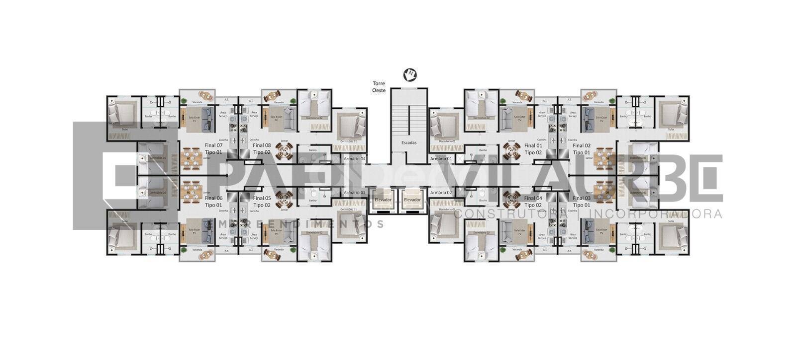 Apartamento, 2 quartos - Foto 21